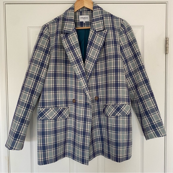 FRNCH Women's The Garance Blazer Oversized Size Small - Picture 6 of 15